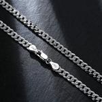 YINCHIE Серебряное ожерелье S925 для мужчин - фото 4