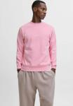 Толстовка Jack & Jones JJESOHO CREW NECK, Prism Pink/Light Pink - фото