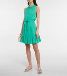 Мини-платье с оборками Heidi Klein, зеленый - фото 2