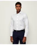 Рубашка Slimline, контрастные манжеты 75 RM Slim fit Stenströms, белый - фото