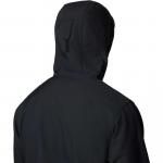 Мужская куртка Ascender II с капюшоном из софтшелла Columbia, Black - фото 7