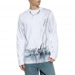 Футболка с графическим принтом Y/Project, белый - фото 4