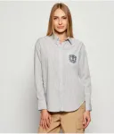 Рубашка relaxed fit Gant, синий - фото