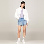 Джинсовые шорты женские деним блю Tommy Hilfiger, синий - фото 6