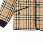 Детская стеганая куртка Burberry, цвет Khaki - фото 5