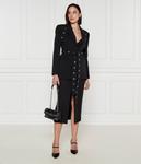 Юбка Patrizia Pepe с боковой молнией, черный - фото 2