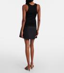 Шелковый топ Loewe, черный - фото 3