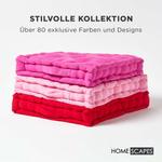 Подушка Homescapes розовый, 50/50/10 см - фото 6