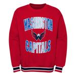 Молодежный красный пуловер Washington Capitals Classic Blueliner Толстовка Outerstuff - фото 2