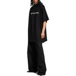 Футболка унисекс черная Balenciaga, черный - фото 6