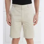 Шорты прямого кроя Calvin Klein, бежевый - фото
