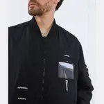 Куртка-Бомбер оверсайз byler2331 Hugo, черный - фото 3