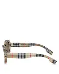 Детские овальные солнцезащитные очки, 48 мм Burberry, коричневый - фото 4