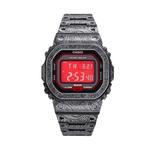 CASIO Часы Men DIGITAL Series 43mm Red Watch, Black - фото