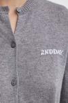 Кардиган из полушерсти Vinny Soft Wool Blen 2ndday, серый - фото 5