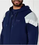 Толстовка Regular fit Ea7, синий - фото 4