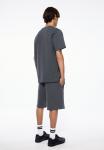 Футболка PULL&BEAR SET BERMUDA SHORTS AND T-SHIRT, Dark Grey - фото 2