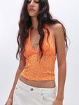 Топ Pull&Bear Pull&Bear , Dark orange - фото 2