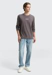 Топ TOM TAILOR DENIM Long sleeved top, Classic Mid Grey/Grey - фото 2