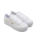Кроссовки кожаные Lacoste Vulcanized, белый - фото 3