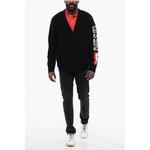 Черный шерстяной кардиган Diesel, Black - фото 4