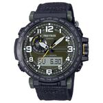 CASIO Часы Solar Movement Canvas Strap Watch Men's Watch Green Dial, Green Dial - фото