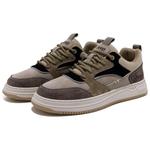 Кроссовки Jeep Skateboarding Shoes Men Low-top Khaki, хаки - фото 3