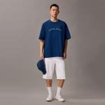 Футболка с принтом Script logo Calvin Klein, синий - фото 7