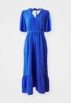Платье макси TIERED GAUZE MAXI GAP, синий - фото 6