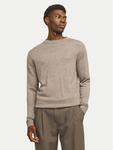 Свитер regular fit Merino 12216817 Jack&Jones, серый - фото