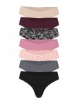 7 трусиков-стрингов, которые не видны Victoria'S Secret, 7 pack multi - фото