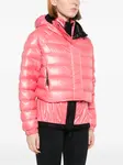 Стеганый пуховик MONCLER, розовый - фото 3