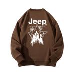 Свитшот школьный Jeep, цвет хиттер грей - фото 5