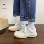 T628 Кроссовки для скейтбординга Unisex Low-top White - фото 4