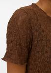 Блуза Vero Moda VMTRUDY, Downtown Brown/Brown - фото 4