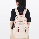 Оксфордский рюкзак унисекс красно-белый XTEP, модный черный - фото 7