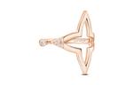 LOUIS VUITTON Кольцо Ombre Blossom Open Ring Pink Gold And Diamonds - фото 4