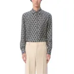 Шелковая рубашка Valentino, синий - фото 4