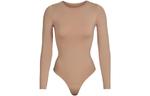 Боди Женский Коричневый Skims - фото