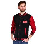 Наруто - куртка колледжа с символом Акацуки - фото