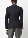Однобортный пиджак THOM BROWNE, синий - фото 4