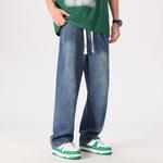 Джинсы унисекс Dnnnnx, синий - фото 64