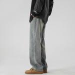 Джинсы унисекс K411, синий - фото 6