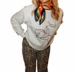 Пуловер с ковбойским узором, кремовый Bailey Rose, кремовый - фото 2