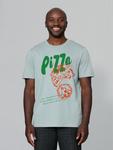 Футболка wat? Apparel T-Shirt Pizza, цвет Aloe - фото