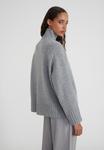 Джемпер Style Republic ROLLKRAGENPULLOVER OVERSIZED BOXY, Silver Melange/Grey - фото 4