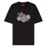 Футболка HUGO Dangen, черный - фото