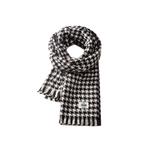 Jeep Универсальный вязаный шарф унисекс, 2 Pack (Black+Black) - фото 3