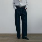 Джинсы унисекс C2H4, темно-синий - фото 2