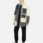 Бархатная куртка мужская Evisu, белый - фото 5